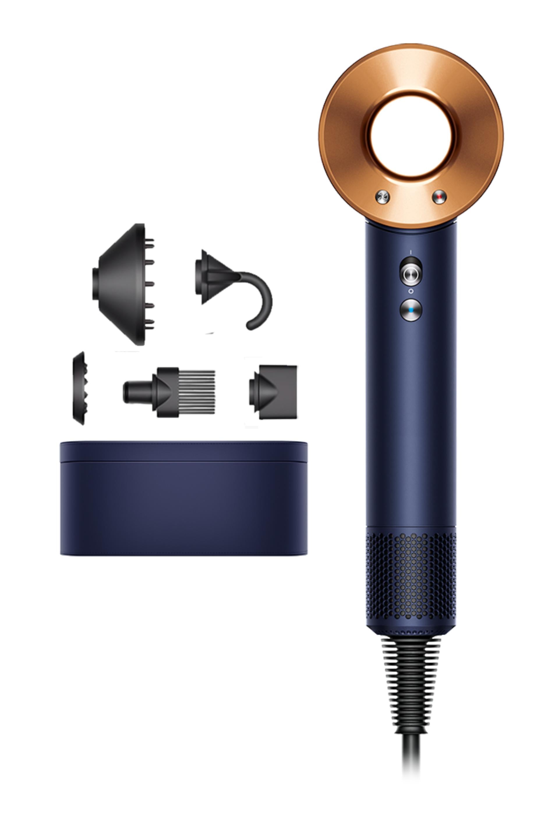 Dyson Supersonic™ hair dryer Prussian Blue/Rich Copper (5 attachments)